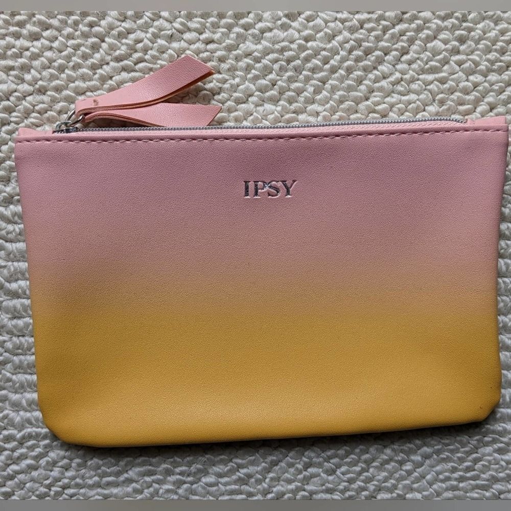 Ombre sherbet colors pouch